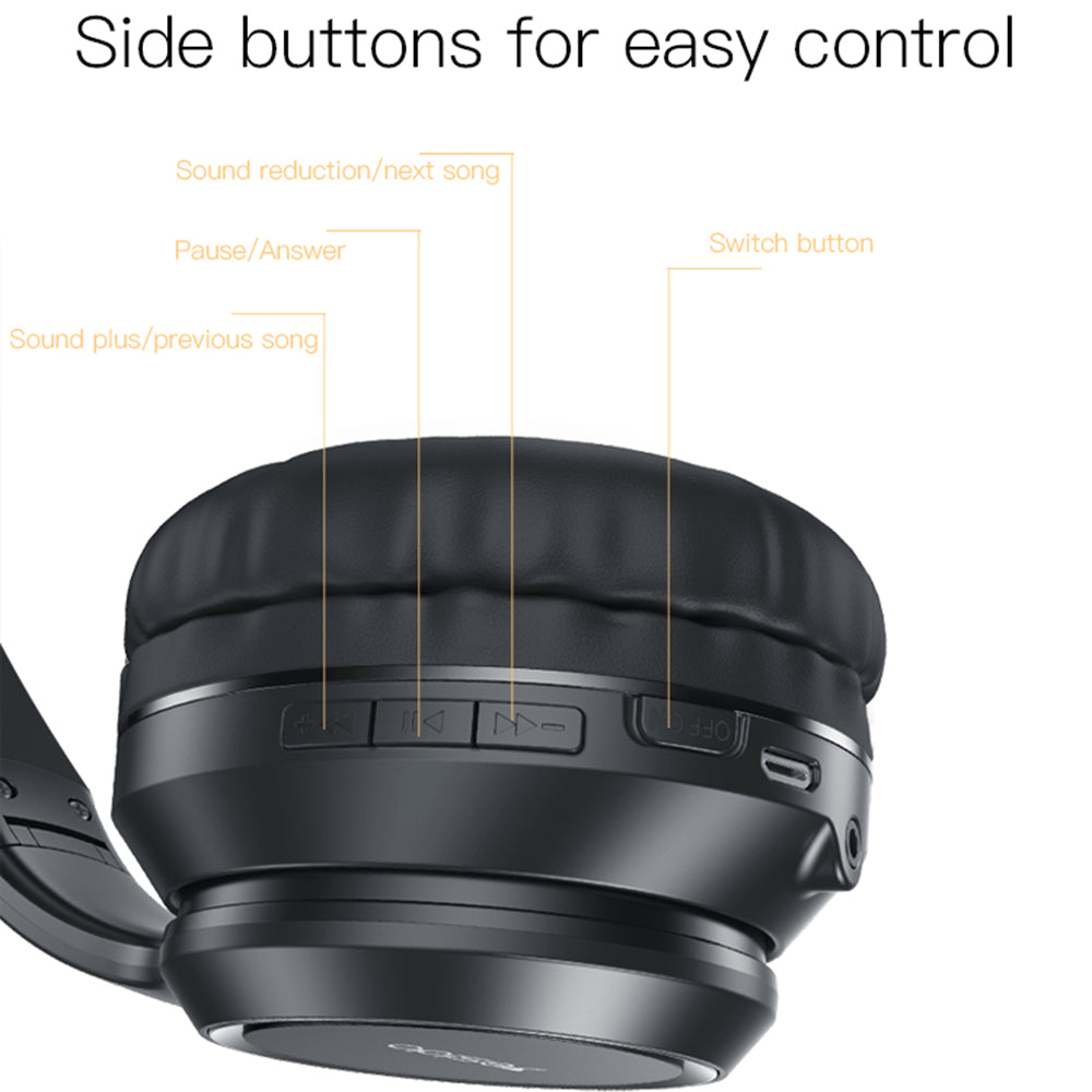 Handsfree Bluetooth Yesido EP03, A2DP, Sort