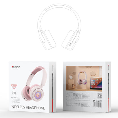Handsfree Bluetooth Yesido EP06 Kids, A2DP, Sort