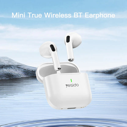 Handsfree Bluetooth Yesido TWS17, TWS, Hvid