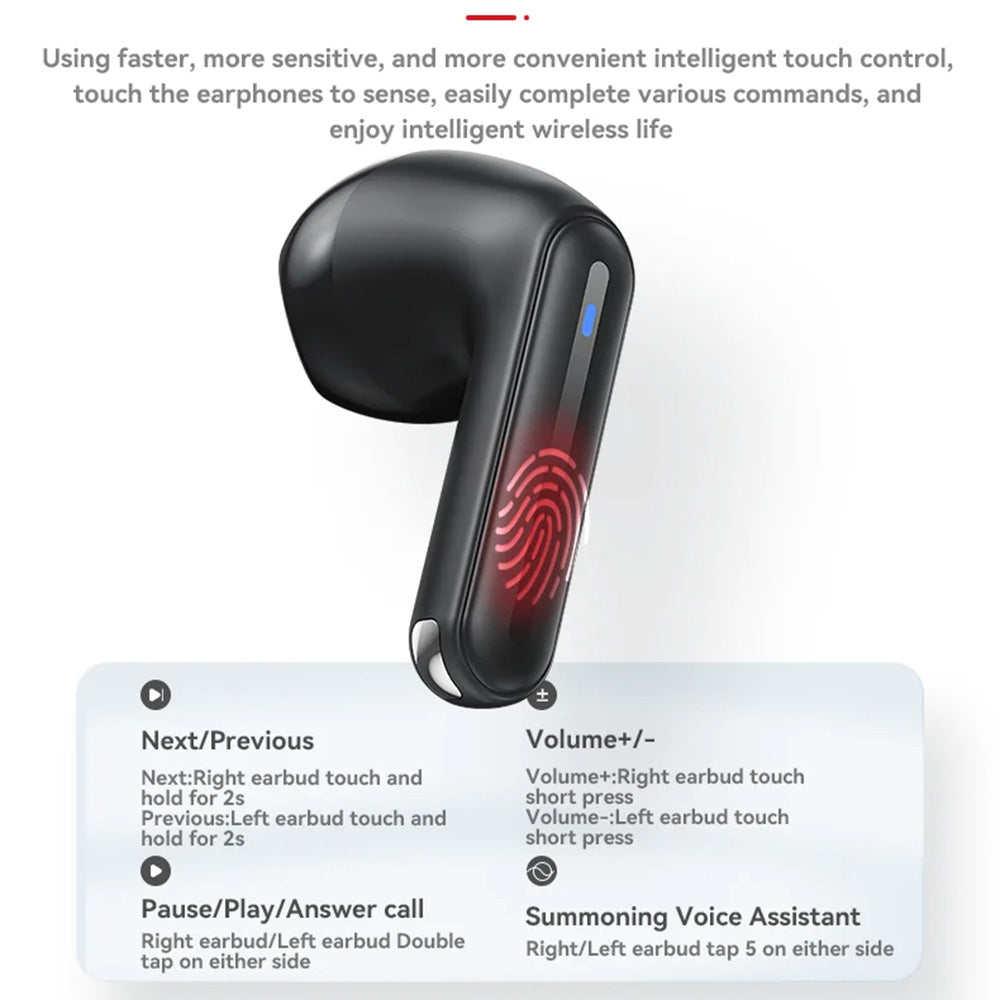 Handsfree Bluetooth Yesido TWS19, TWS, Sort