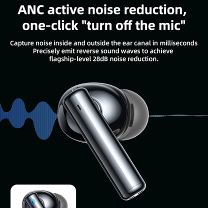 Handsfree Bluetooth Yesido TWS23, TWS, ANC, Sort