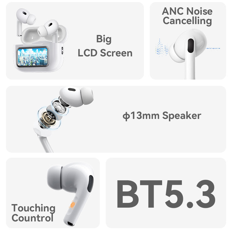 Handsfree Bluetooth Yesido TWS29, TWS, Hvid