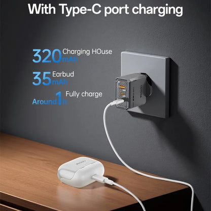 Handsfree Bluetooth Yesido TWS34, TWS, ANC, Hvid