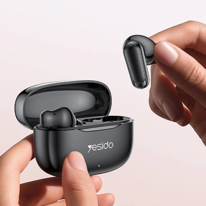 Handsfree Bluetooth Yesido TWS38, TWS, Sort
