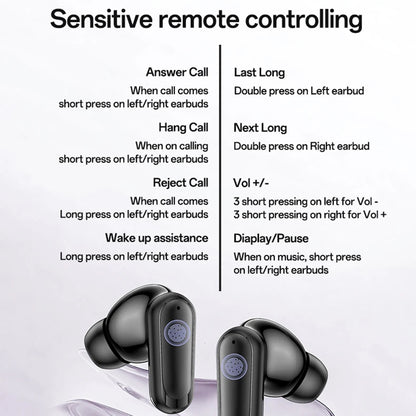 Handsfree Bluetooth Yesido TWS38, TWS, Sort