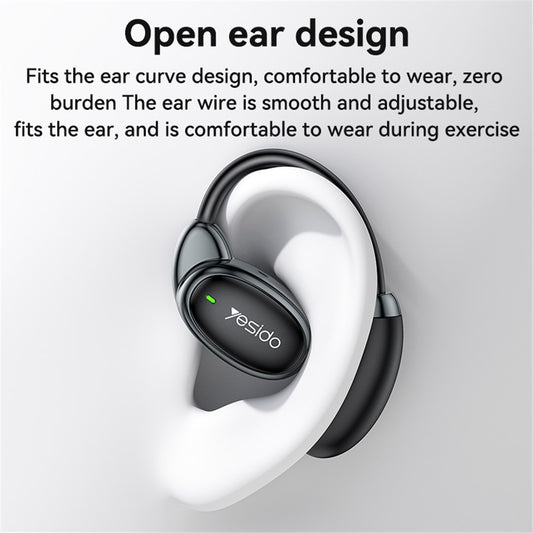 Handsfree Bluetooth Yesido YSP19 WH, TWS, White
