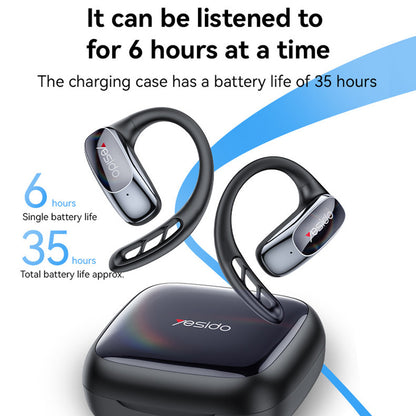 Handsfree Bluetooth Yesido YSP24, TWS, Sort