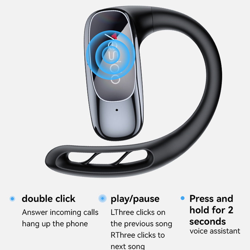 Handsfree Bluetooth Yesido YSP24, TWS, Sort