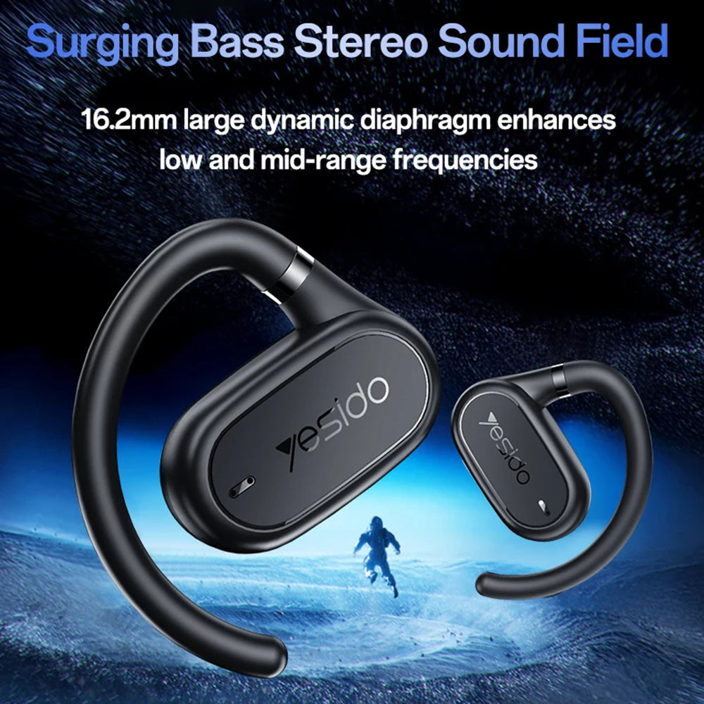 Handsfree Bluetooth Yesido YSP25, TWS, Sort