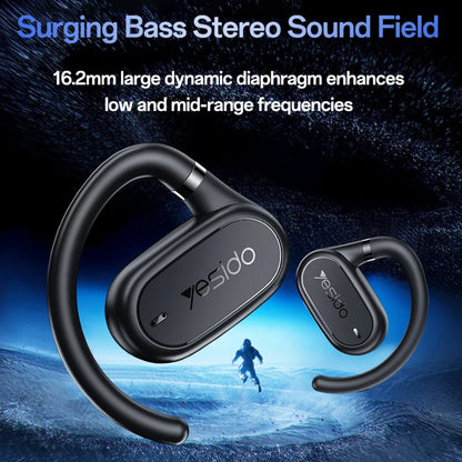 Handsfree Bluetooth Yesido YSP25, TWS, Sort