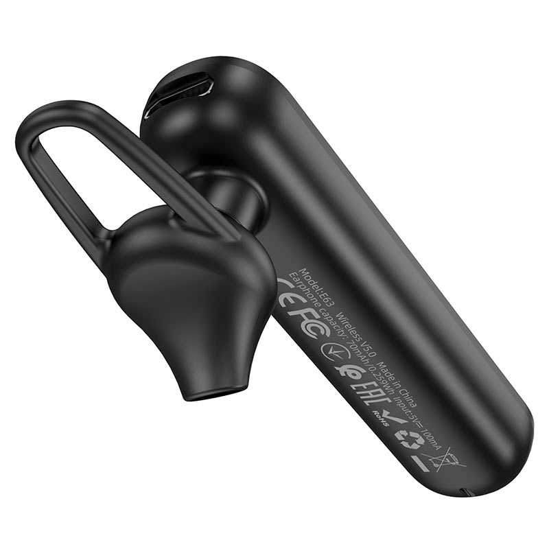 Handsfree Bluetooth HOCO E63 Diamond, A2DP, Sort