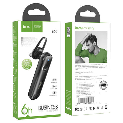 Handsfree Bluetooth HOCO E63 Diamond, A2DP, Sort