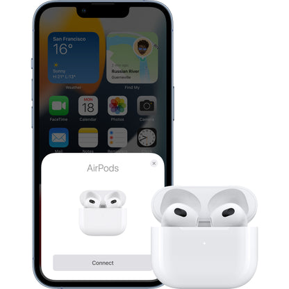 Håndfri Bluetooth Apple Airpods 3, Hvid MME73ZM/A