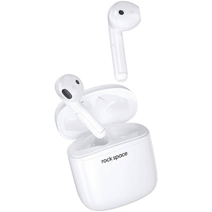 Handsfree Bluetooth Rock Space EB100, TWS, Hvid