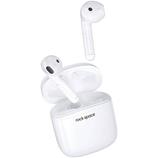Handsfree Bluetooth Rock Space EB100, TWS, Hvid