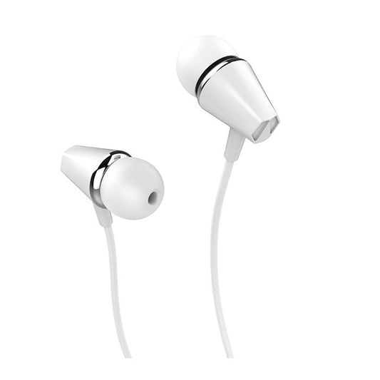 Handsfree 3.5mm HOCO M34 Honor Music, Hvid