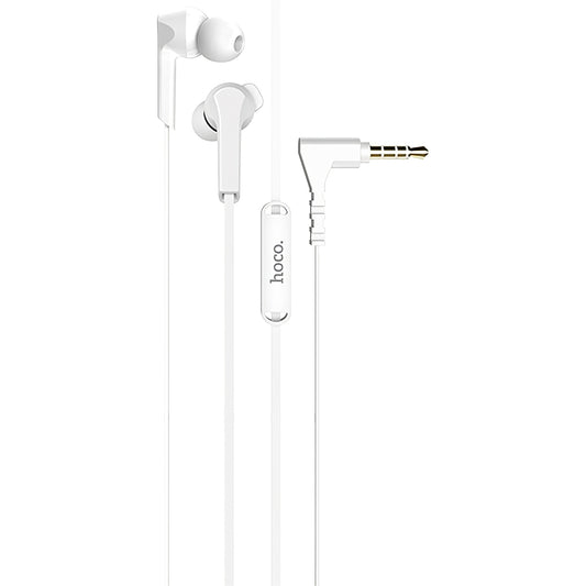 Handsfree 3.5mm HOCO M72 Admire, Hvid
