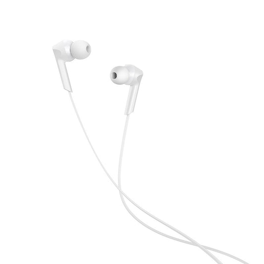 Handsfree 3.5mm HOCO M72 Admire, Hvid