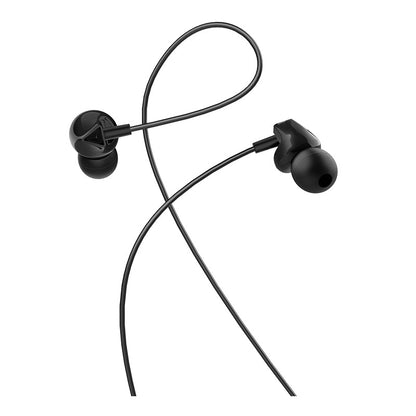 Handsfree 3,5 mm HOCO M60 Perfect Sound, Sort