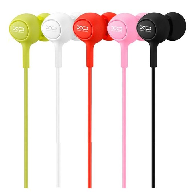 Handsfree 3.5mm XO Design S-6 Candy, Hvid