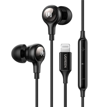 Handsfree Lightning UGREEN 30631, Sort