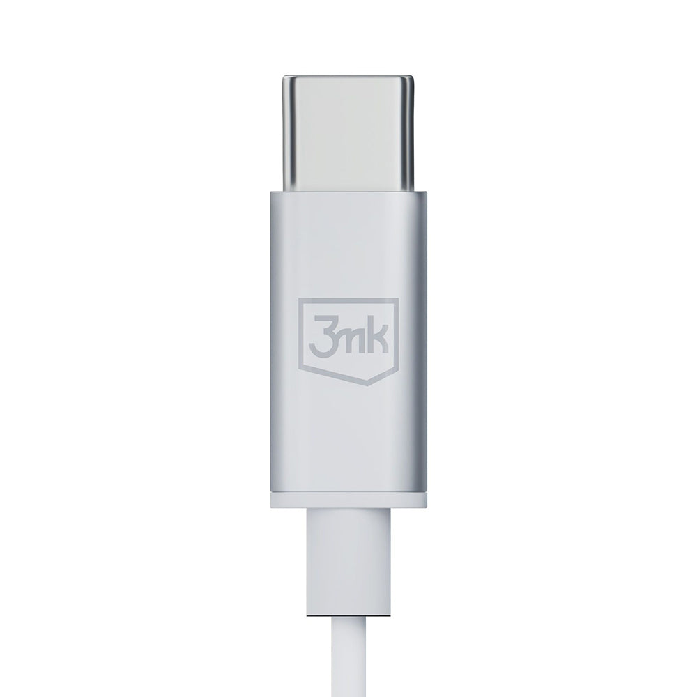 Håndfri USB-C 3MK, hvid 