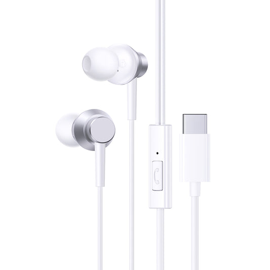 Handsfree USB-C Baseus Encok CZ11, Hvid, Genpakket A00164300213-Z1