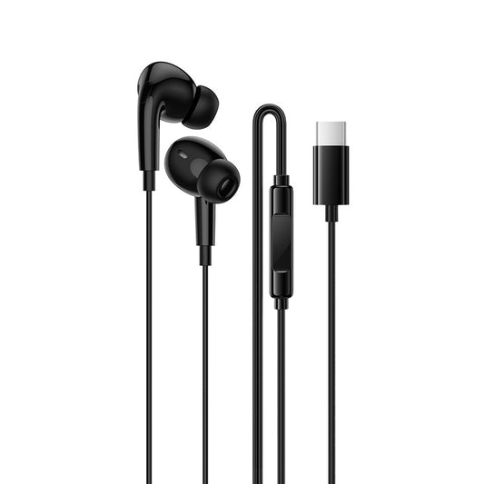Handsfree USB-C Borofone BM100 Pro Fuente, Sort