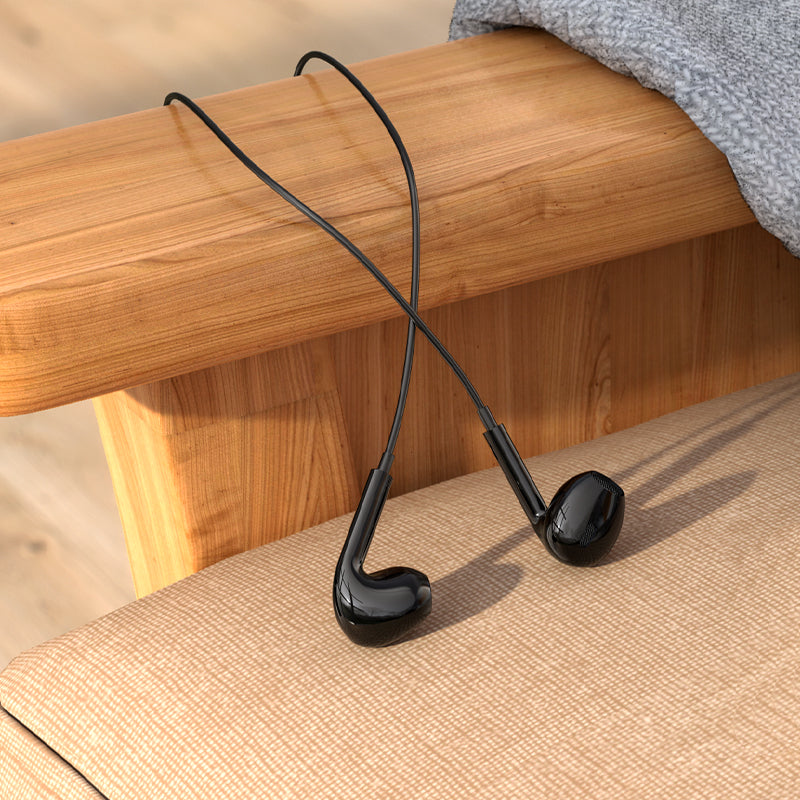 Handsfree USB-C Borofone BM100 Max Fuente, Sort
