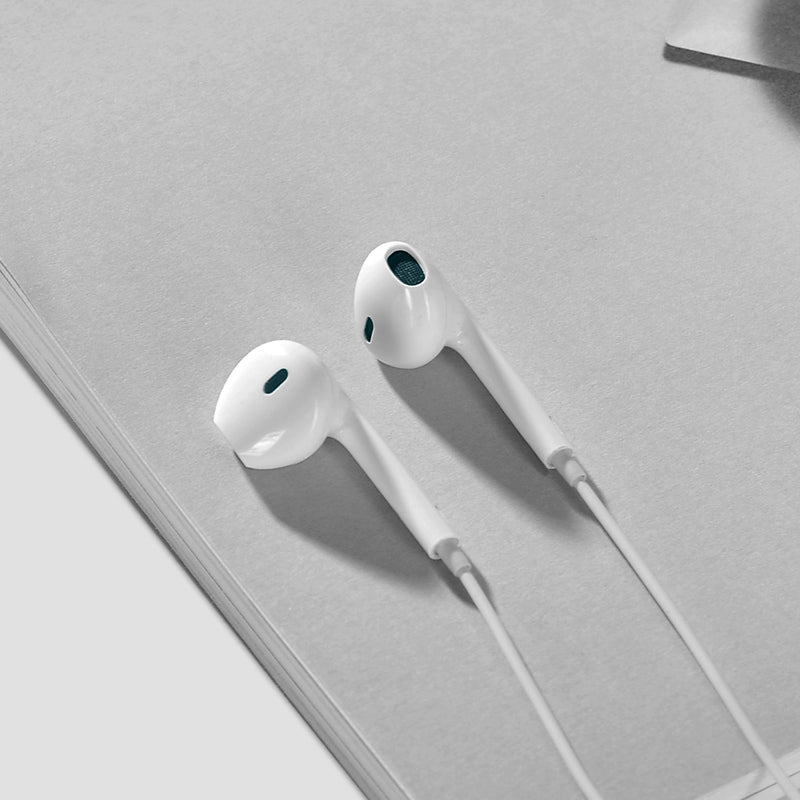 Handsfree USB-C Borofone BM100 Fuente, Hvid