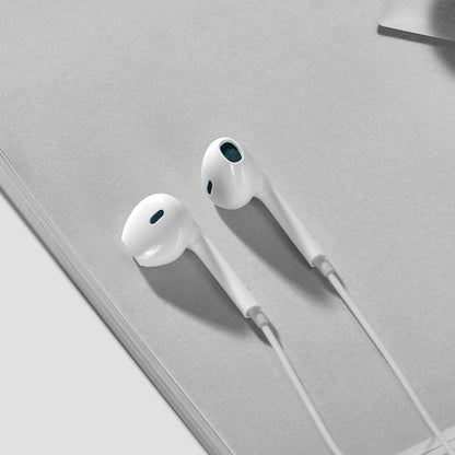 Handsfree USB-C Borofone BM100 Fuente, Hvid