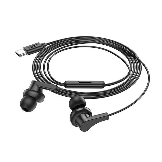 Håndfri USB-C HOCO M114, sort