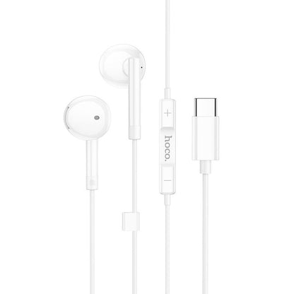 Handsfree USB-C HOCO M95, Hvid