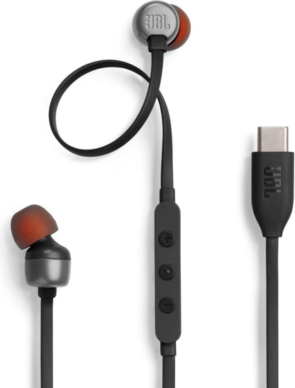 Handsfree USB-C JBL Tune 310C, Sort JBLT310CBLK