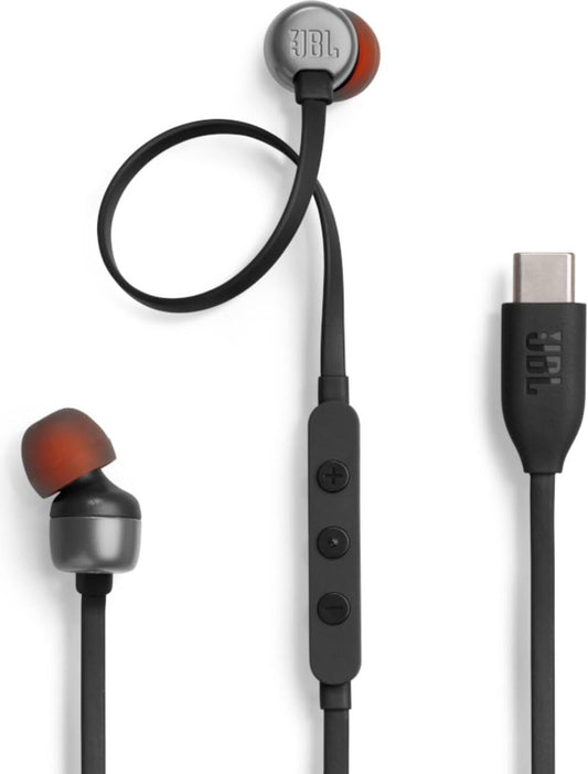 Handsfree USB-C JBL Tune 310C, Sort JBLT310CBLK