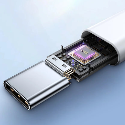 Handsfree USB-C Joyroom JR-EC05, Hvid