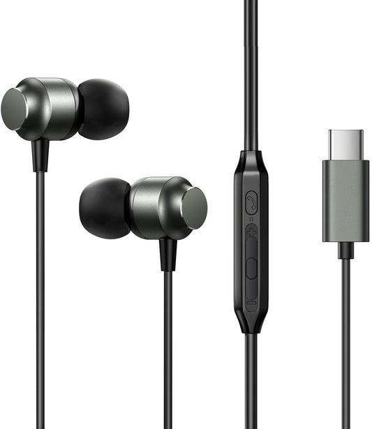 Handsfree USB-C Joyroom JR-EC06, Grå