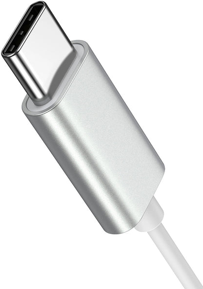Handsfree USB-C Joyroom JR-EC06, Sølv