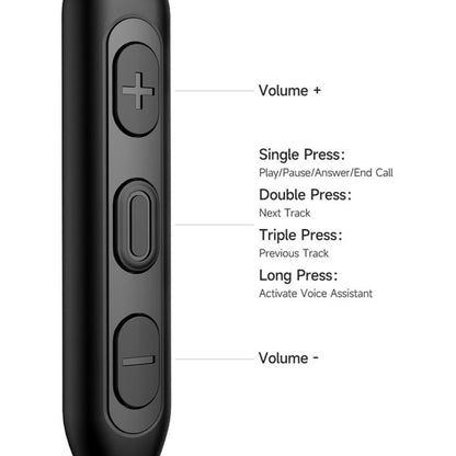 Handsfree USB-C McDodo HP-5830, Sort