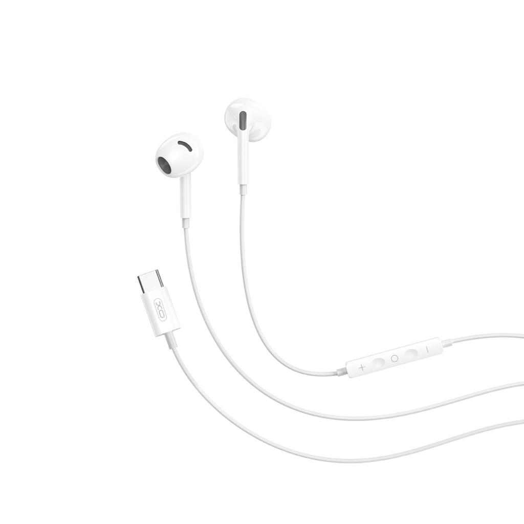 Handsfree USB-C XO Design EP78, Hvid