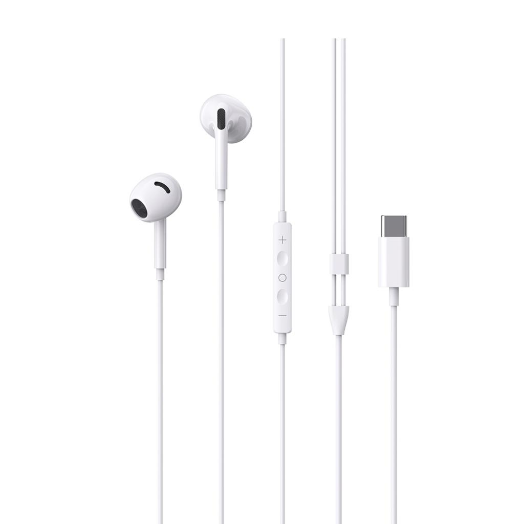 Handsfree USB-C XO Design EP78, Hvid