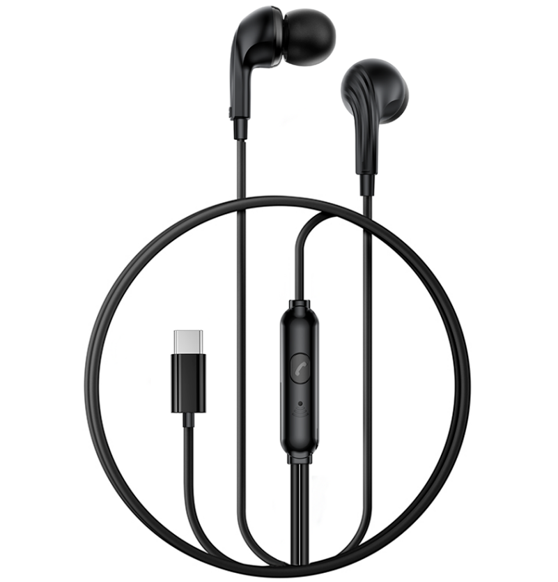 Handsfree USB-C XO Design EP82, Sort
