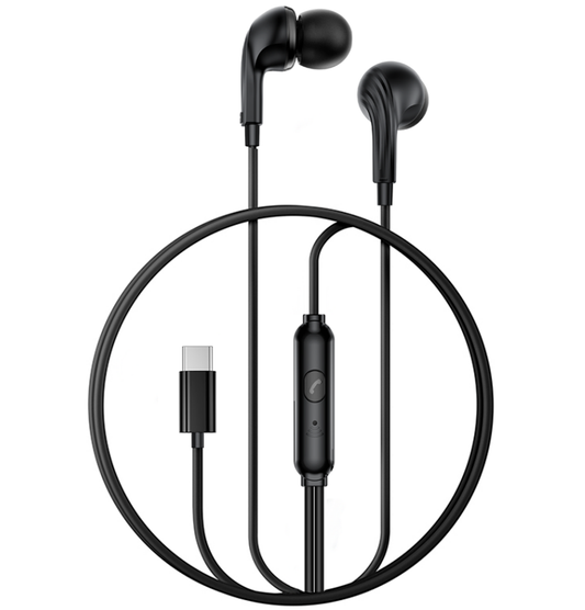 Handsfree USB-C XO Design EP82, Sort