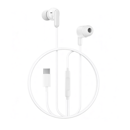 Handsfree USB-C XO Design EP84, Hvid