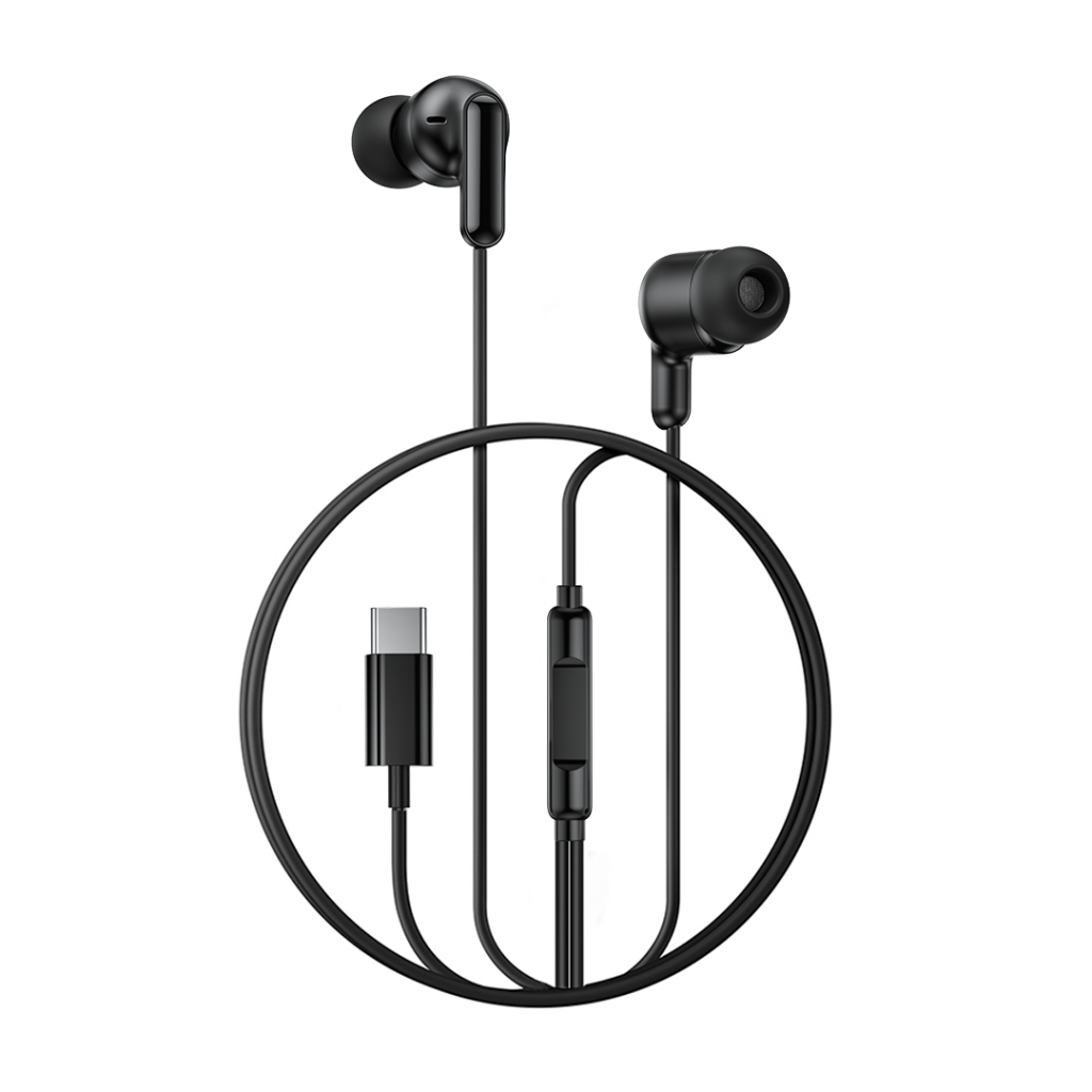 Handsfree USB-C XO Design EP84, Sort