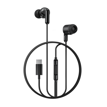 Handsfree USB-C XO Design EP84, Sort