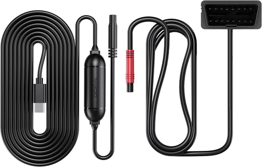 Hardwire OBD DDPAI DC001 til Kamera E3 / Mini5 / N1 Dual / N3 / N3 Pro / N5 Dual / Z40 / Z50