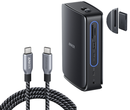 Anker Multifunktionelt Hub 13in1, Grå A83C3311