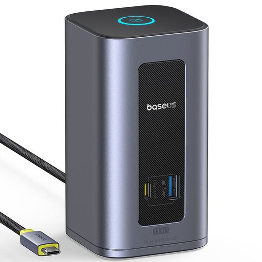 Hub USB-C Baseus Nomos NU1 Air Spacemate, 12in1, Grå B0114400