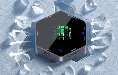USB-C Hub BlitzWolf BW-TH16, 8i1, Grå